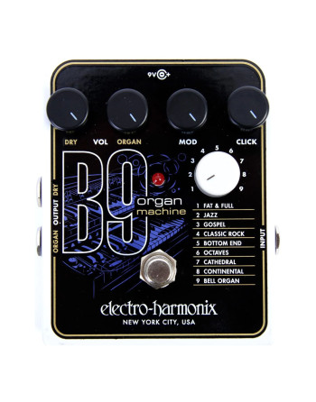 B9 Pedal simulador de órgano